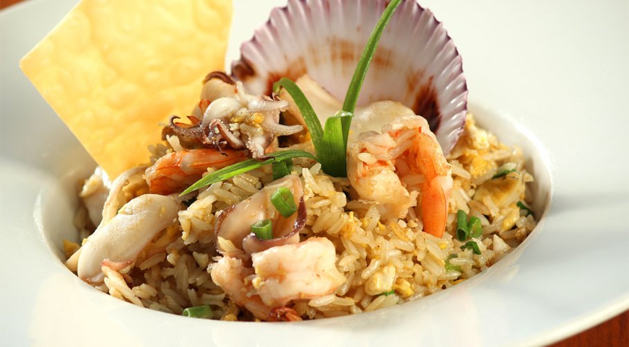 Arroz Chaufa de Mariscos